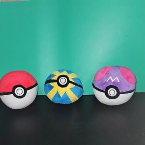 Poké Ball, the Quick Ball, and the Master Ball. 